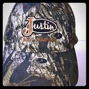 Mossy Oak Justin Boot Hat Outdoor Hunting Velcro